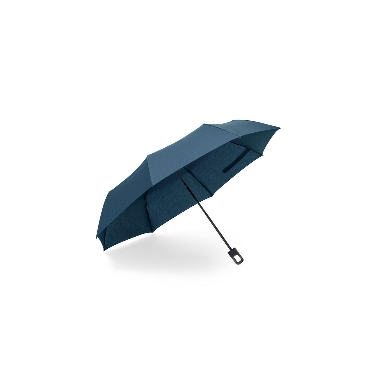 GEORGE. Parasol 21'' wykonany z poliestru pochodzącego z recyklingu (100% rPET) 190T wiatroodporny pongee - Granatowy