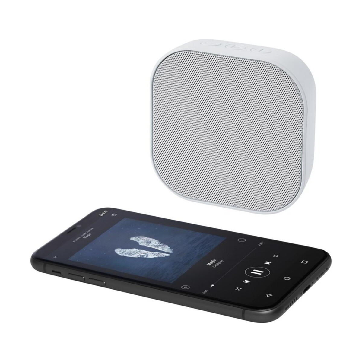 Głośniki z logo – stark głośnik bluetooth® 2.0 o mocy 3 w z tworzyw sztucznych pochodzących z recyklingu z certyfikatem rcs 12430501_e2 Stark głośnik Bluetooth® 2.0 o mocy 3 W z tworzyw sztucznych pochodzących z recyklingu z certyfikatem RCS 12430501_e2