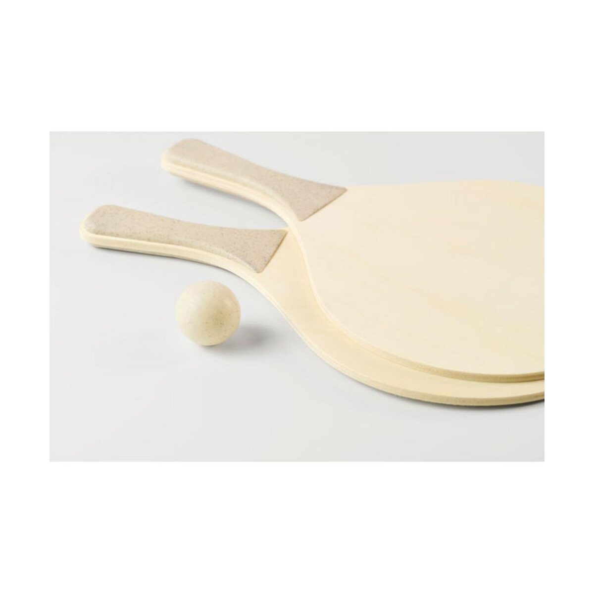 Gry plażowe z logo – zestaw rakiet plażowych iwon mo2638-40-back Zestaw rakiet plażowych IWON mo2638-40-back