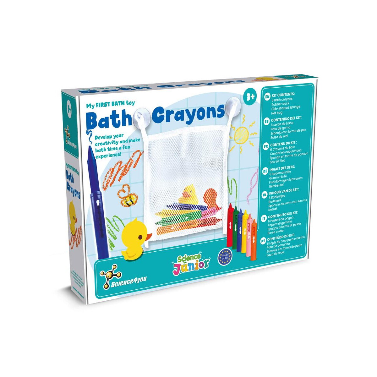 Gry z logo – bath crayons 35856_100-a BATH CRAYONS 35856_100-a
