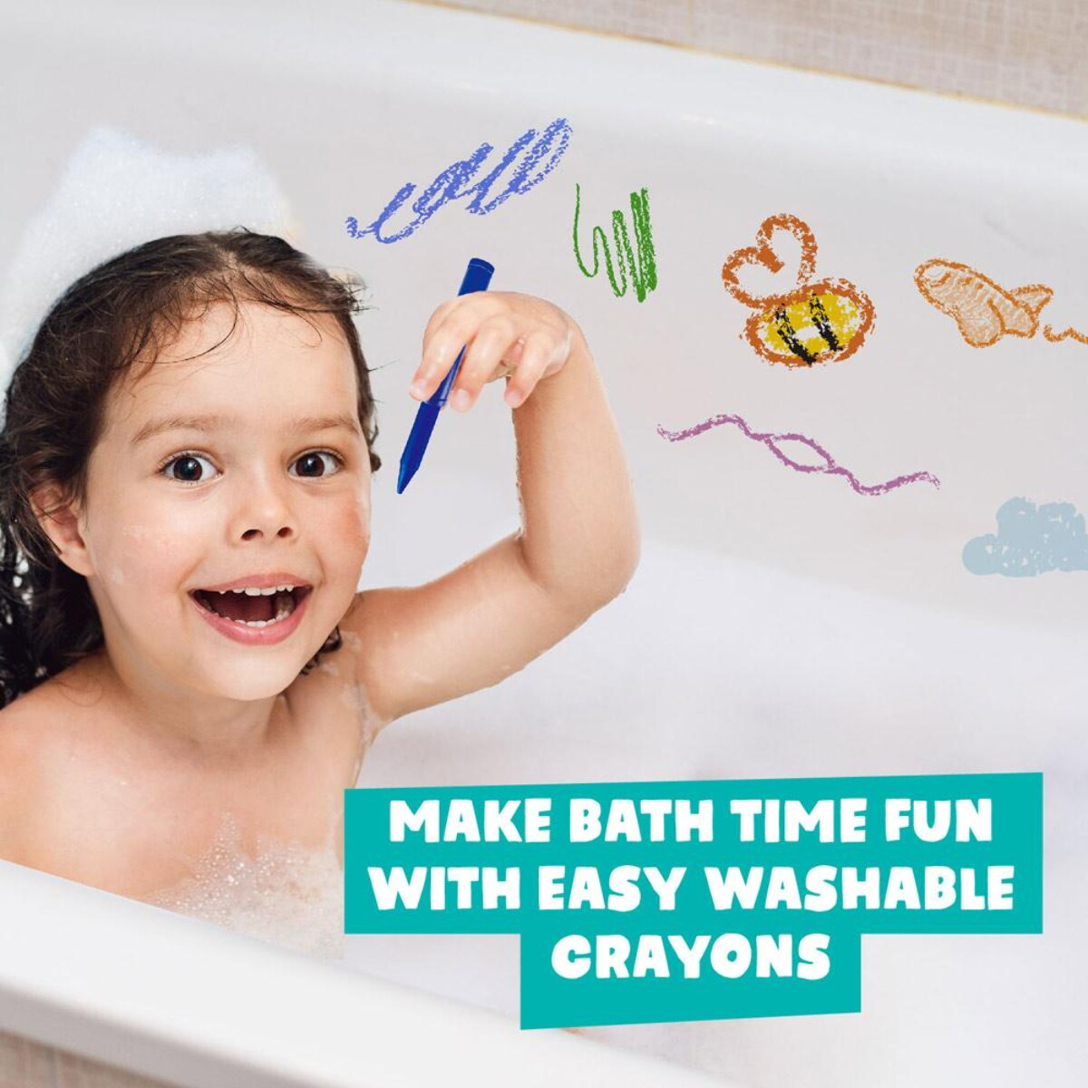 Gry z logo – bath crayons 35856_100-d BATH CRAYONS 35856_100-d