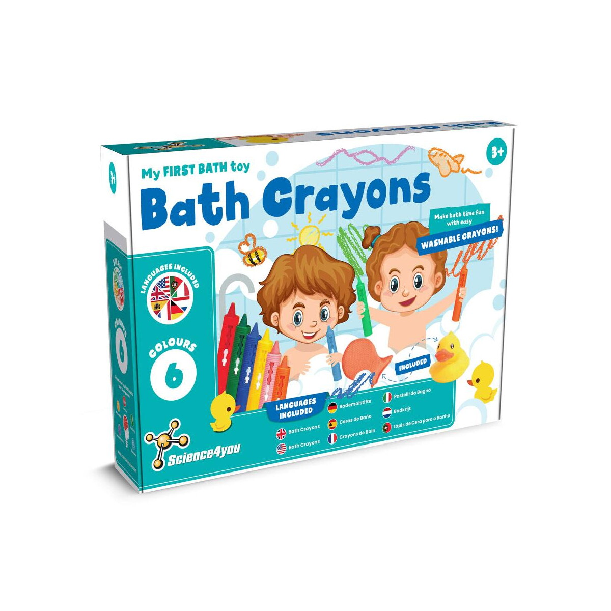 Gry z logo – bath crayons 35856_set BATH CRAYONS 35856_set