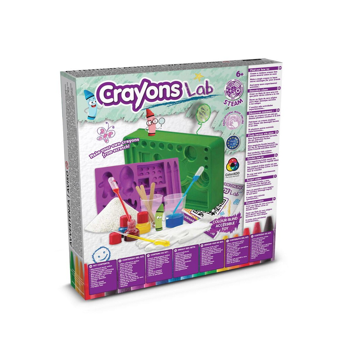 Gry z logo – crayon factory kit i. gra edukacyjna dla dzieci 35804_100-a Crayon Factory Kit I. Gra edukacyjna dla dzieci 35804_100-a