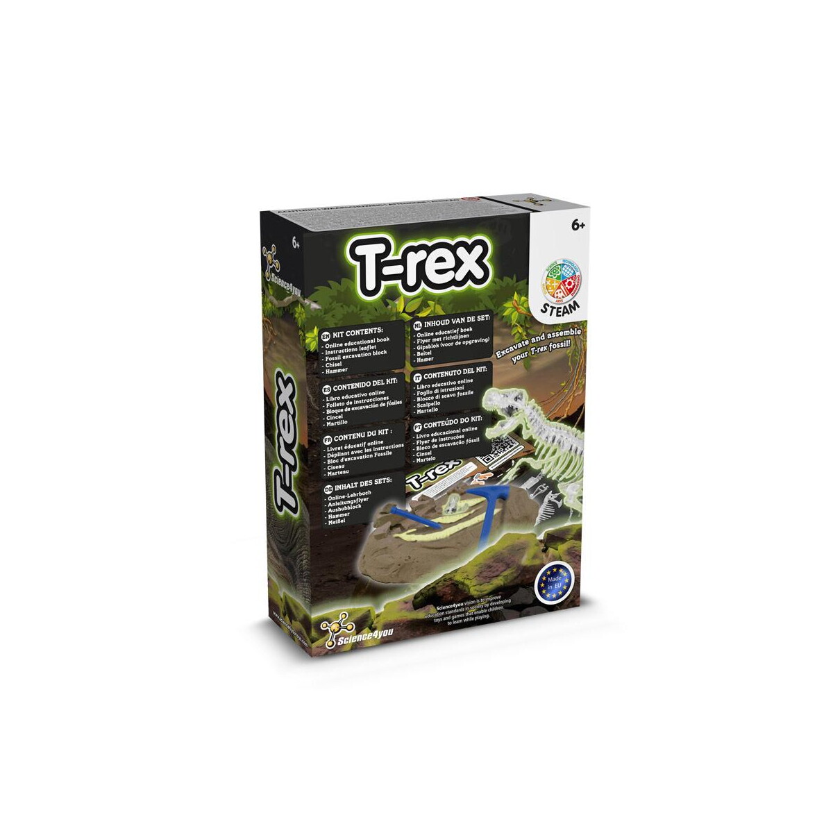 Gry z logo – fossil excavation kit i. gra edukacyjna dla dzieci 35818_100-a Fossil Excavation Kit I. Gra edukacyjna dla dzieci 35818_100-a