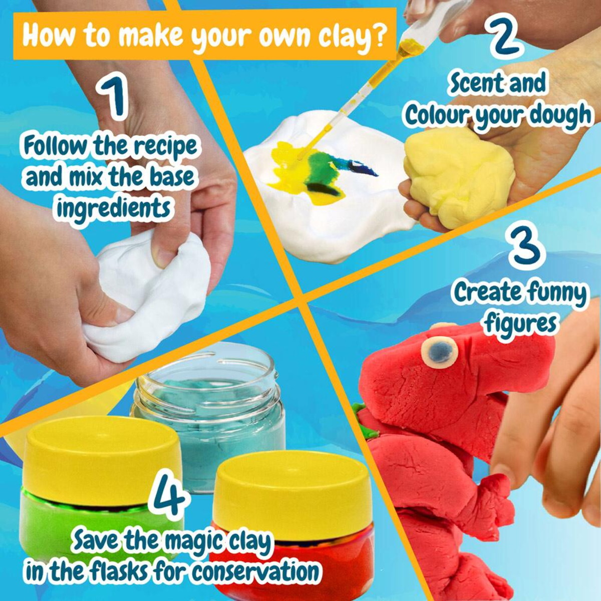 Gry z logo – modeling dough factory kit i. gra edukacyjna dla dzieci 35800_100-d Modeling Dough Factory Kit I. Gra edukacyjna dla dzieci 35800_100-d
