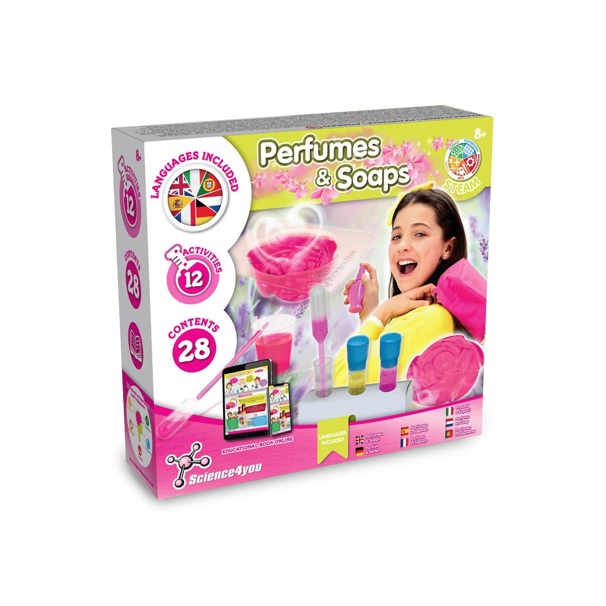 Gry z logo – perfume & soap factory kit i. gra edukacyjna dla dzieci 35842_set Perfume & Soap Factory Kit I. Gra edukacyjna dla dzieci 35842_set