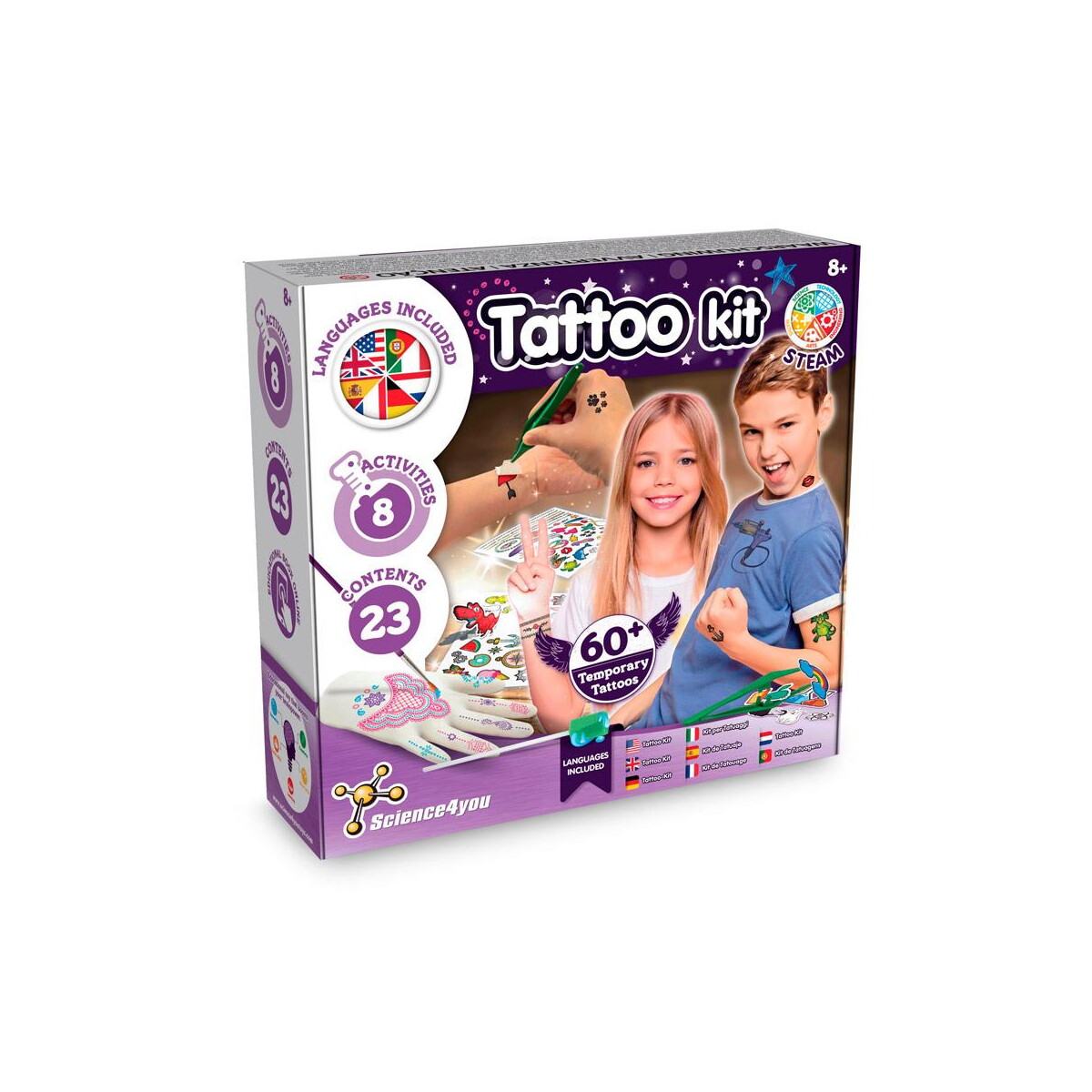 Gry z logo – tattoo factory kit i. gra edukacyjna dla dzieci 35834_set Tattoo Factory Kit I. Gra edukacyjna dla dzieci 35834_set