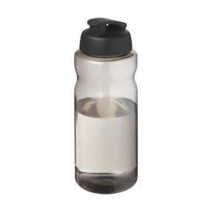 H2O Active® Eco Big Base bidon z wieczkiem zaciskowym o pojemności 1 litra - szary