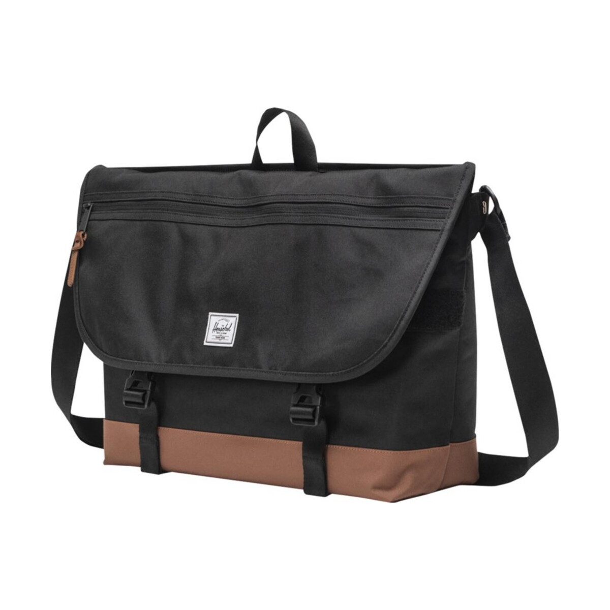 Herschel Cove torba listonoszka z recyklingu o pojemności 22,5 l – czarna 12075790 Herschel Cove torba listonoszka z recyklingu o pojemności 22,5 l - czarna