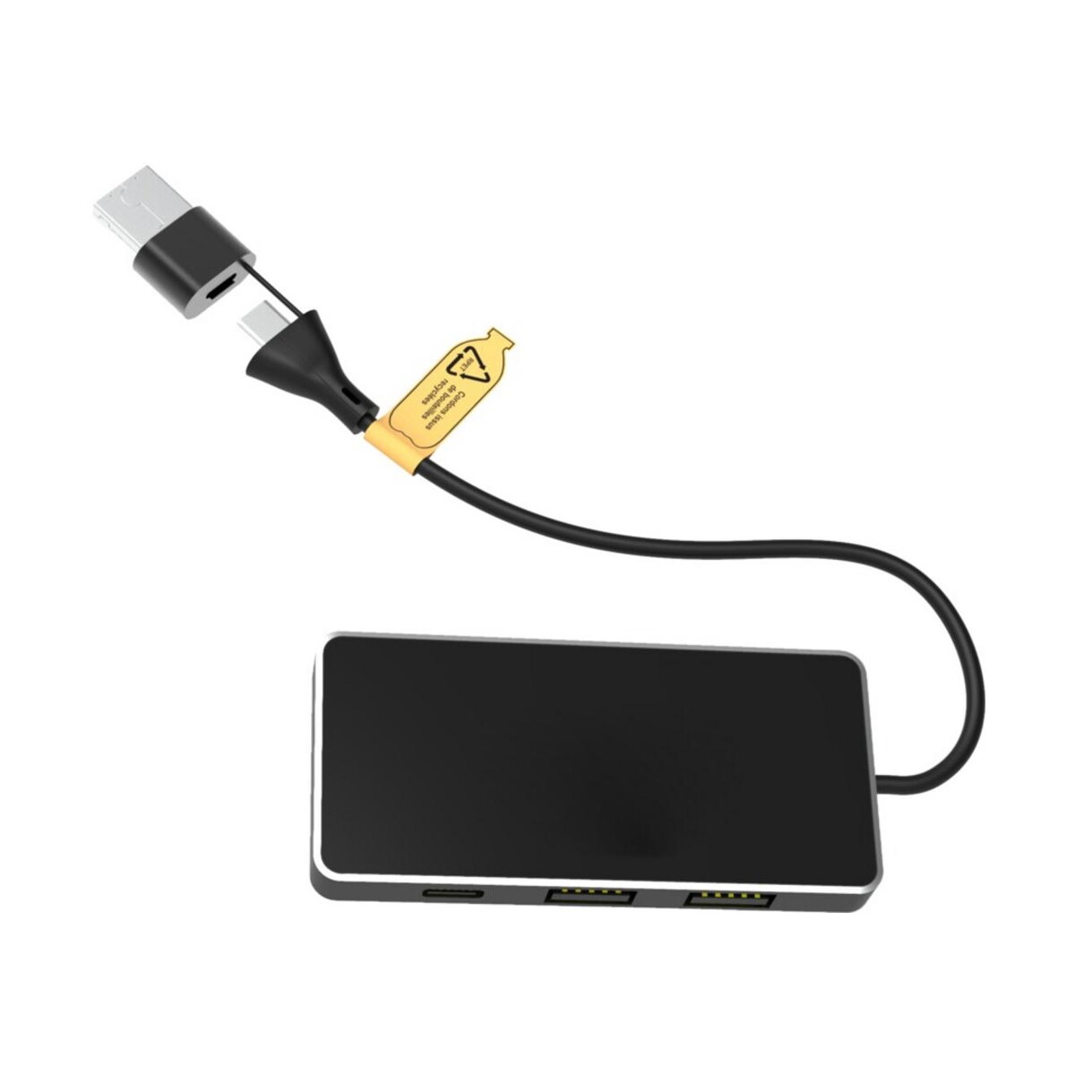 Huby usb z logo – scx.design h20 koncentrator usb 8 w 1 z podwójnym wejściem i 6 portami 2px16590_f1 SCX.design H20 koncentrator USB 8 w 1 z podwójnym wejściem i 6 portami 2px16590_f1
