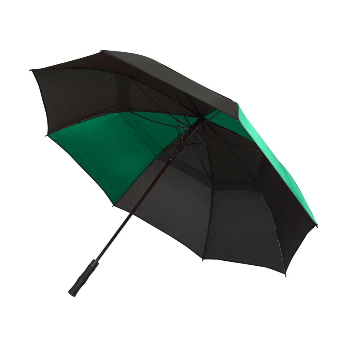Jeff 30-calowy wiatroodporny parasol golfowy – zielony 10941961 Jeff 30-calowy wiatroodporny parasol golfowy - zielony
