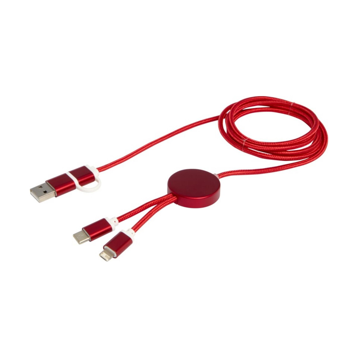 Kable usb z logo – alasia kabel do synchronizacji danych i szybkiego ładowania 5 w 1 27 w o długości 150 cm z tworzyw sztucznych i aluminium pochodzących z recyklingu 12442521_e1 Alasia kabel do synchronizacji danych i szybkiego ładowania 5 w 1 27 W o długości 150 cm z tworzyw sztucznych i aluminium pochodzących z recyklingu 12442521_e1