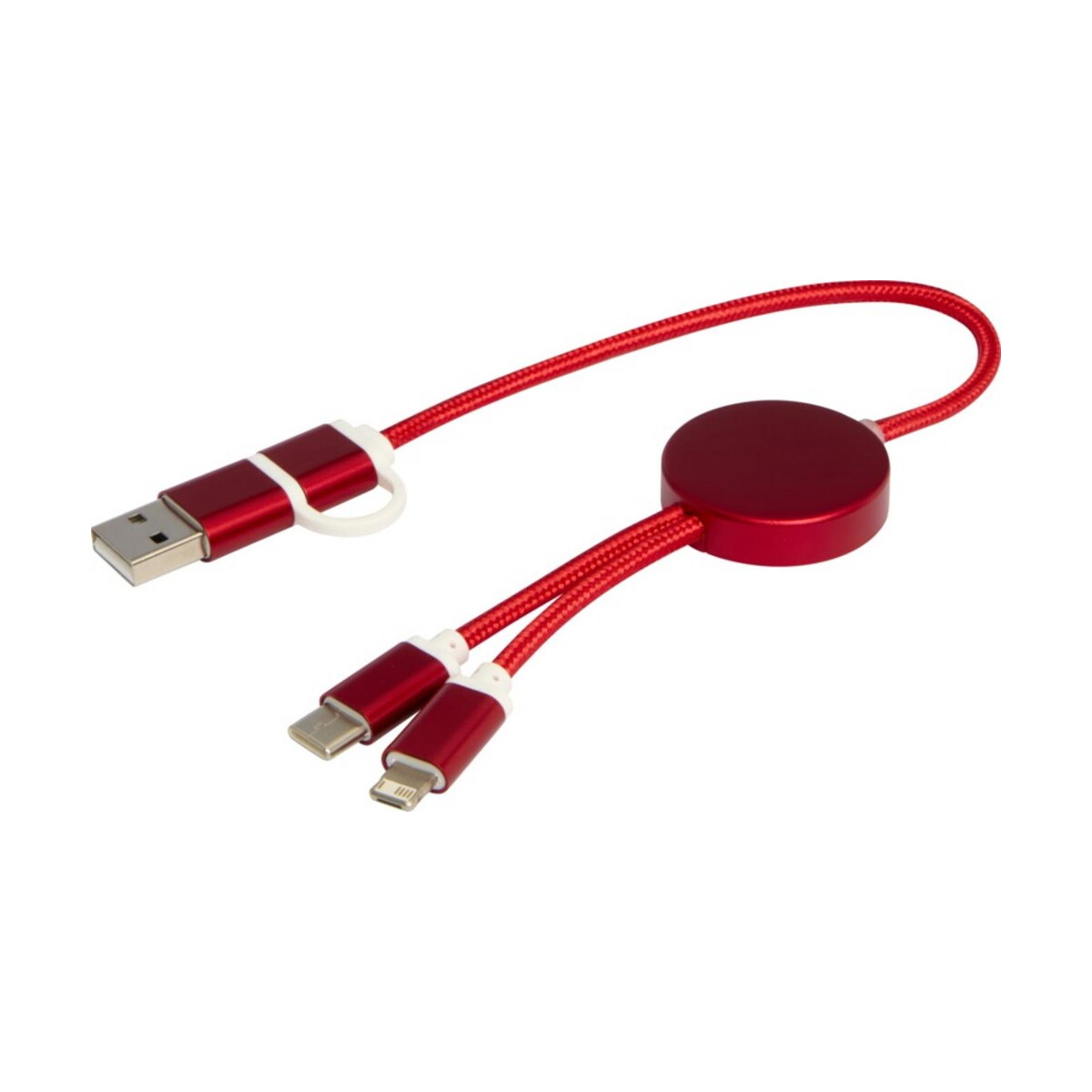 Kable usb z logo – alasia kabel do synchronizacji danych i szybkiego ładowania 5 w 1 27 w o długości 30 cm z tworzyw sztucznych i aluminium pochodzących z recyklingu 12442421_e1 Alasia kabel do synchronizacji danych i szybkiego ładowania 5 w 1 27 W o długości 30 cm z tworzyw sztucznych i aluminium pochodzących z recyklingu 12442421_e1