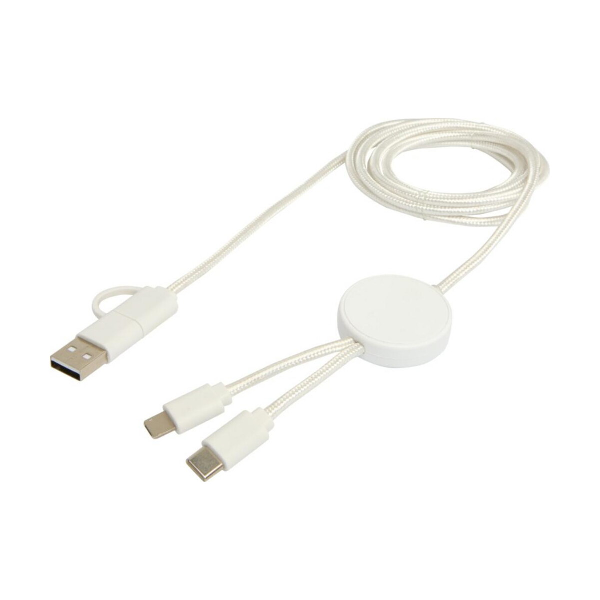 Kable usb z logo – citala kabel do synchronizacji danych i szybkiego ładowania 5 w 1 27 w o długości 150 cm z tworzyw sztucznych pochodzących z recyklingu 12442801_e1 Citala kabel do synchronizacji danych i szybkiego ładowania 5 w 1 27 W o długości 150 cm z tworzyw sztucznych pochodzących z recyklingu 12442801_e1