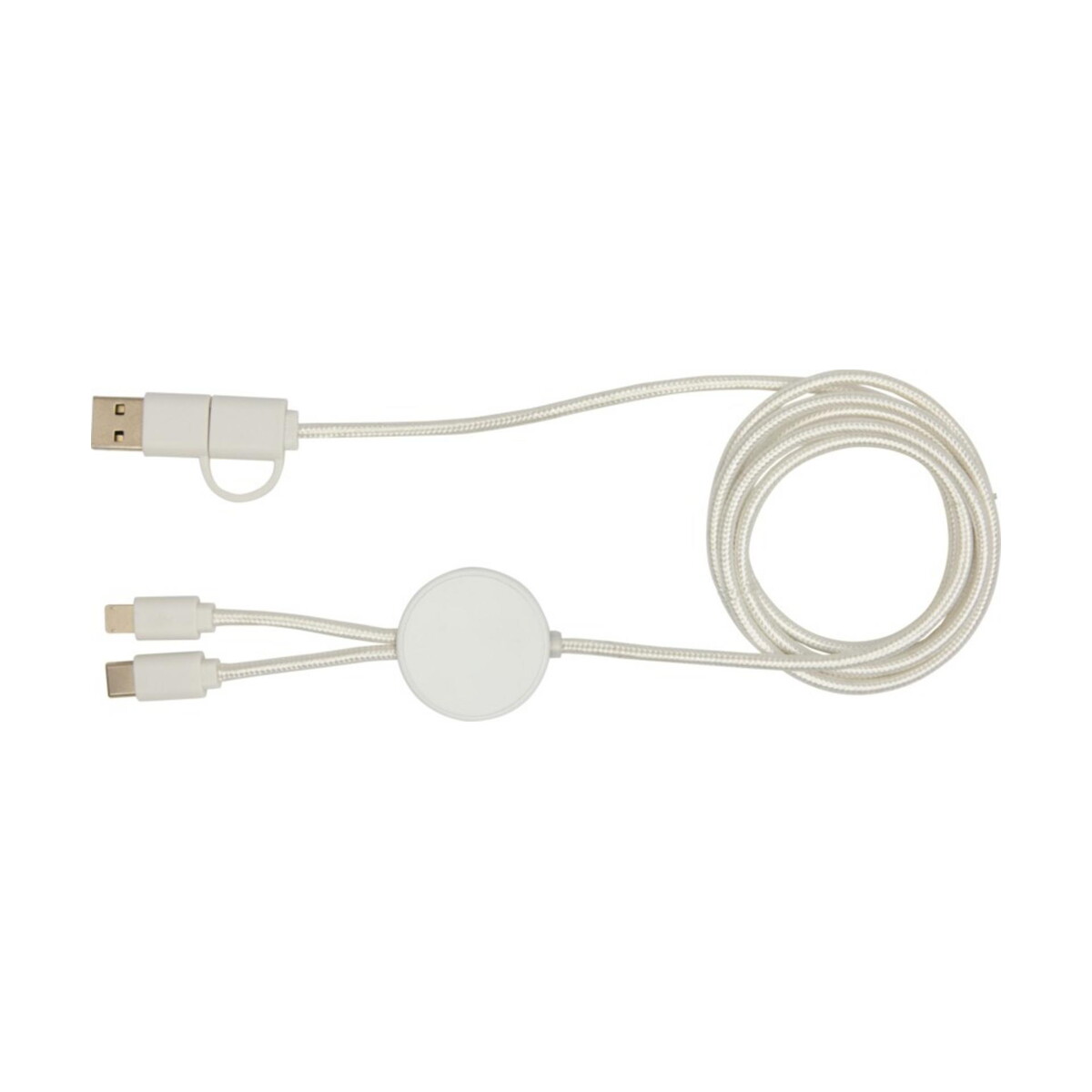 Kable usb z logo – citala kabel do synchronizacji danych i szybkiego ładowania 5 w 1 27 w o długości 150 cm z tworzyw sztucznych pochodzących z recyklingu 12442801_f1 Citala kabel do synchronizacji danych i szybkiego ładowania 5 w 1 27 W o długości 150 cm z tworzyw sztucznych pochodzących z recyklingu 12442801_f1
