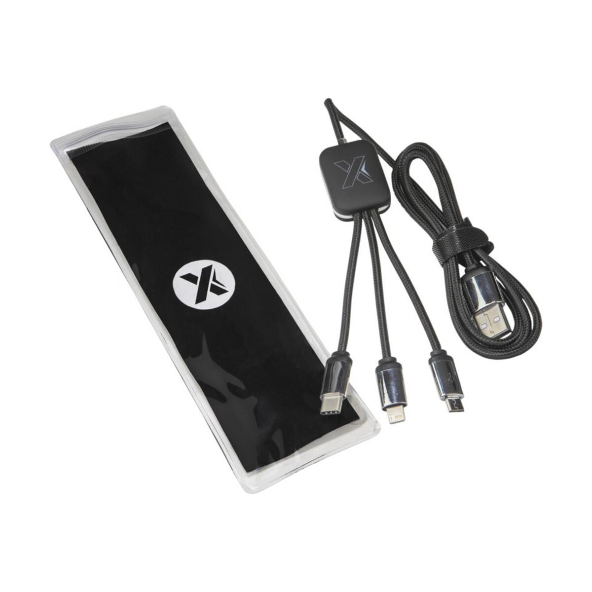 Kable usb z logo – kabel z podświetlonym logo 3w1 – scx.design c17 2px00321_p1 Kabel z podświetlonym logo 3w1 - SCX.design C17 2px00321_p1