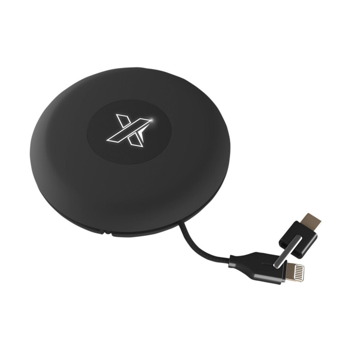 Kable usb z logo – podróżny podświetlany kabel scx.design c18 2px00490_e2 Podróżny podświetlany kabel SCX.design C18 2px00490_e2
