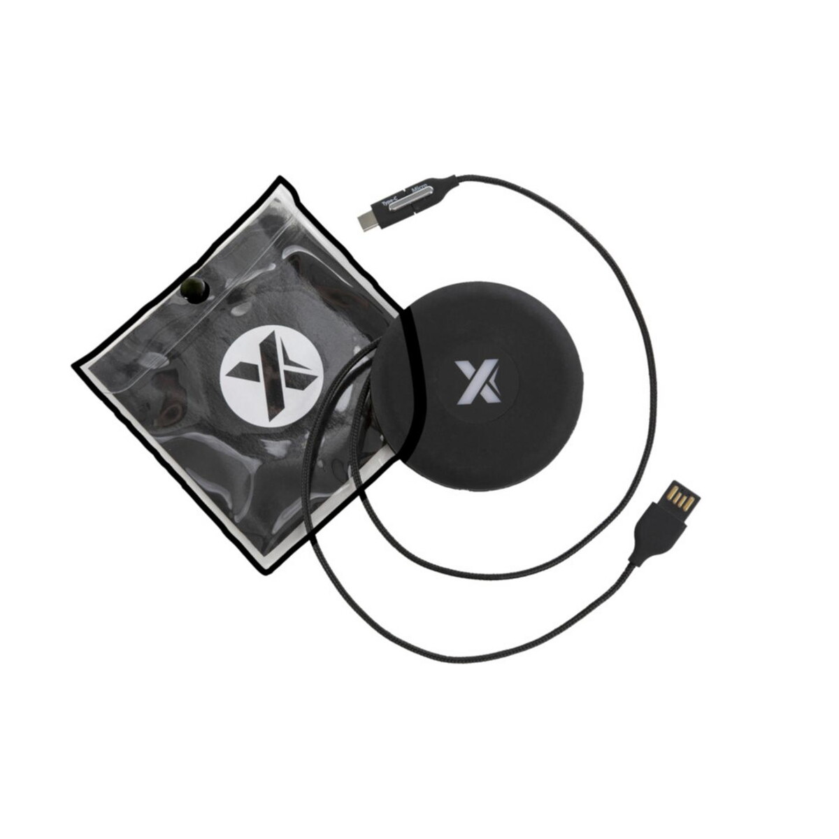 Kable usb z logo – podróżny podświetlany kabel scx.design c18 2px00490_p1 Podróżny podświetlany kabel SCX.design C18 2px00490_p1