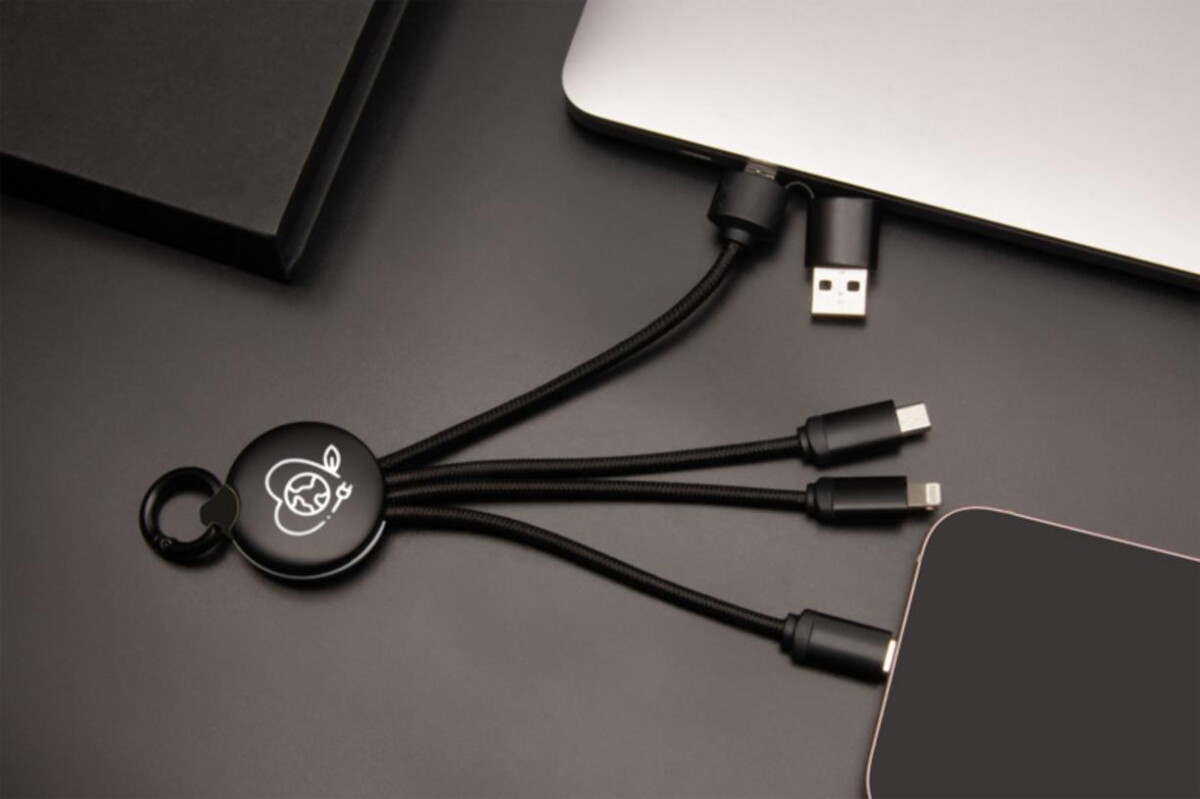 Kable usb z logo – scx.design c14 kabel do ładowania 5 w 1 o mocy 20 w 2px17990_m1 SCX.design C14 kabel do ładowania 5 w 1 o mocy 20 W 2px17990_m1