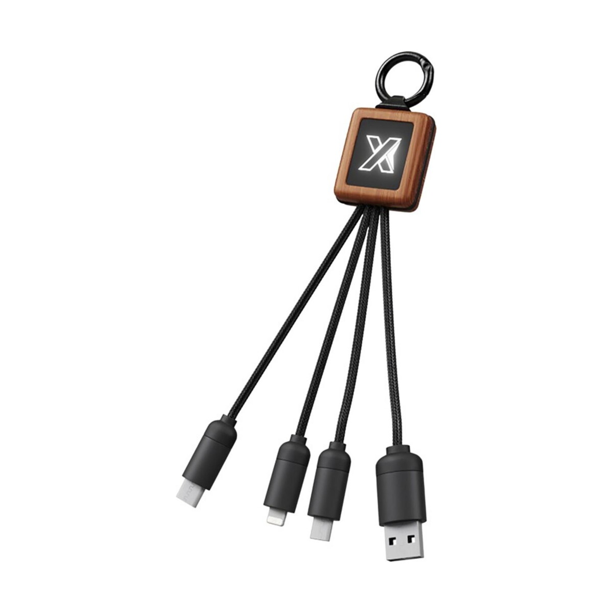 Kable usb z logo – scx.design c19 łatwy w użyciu kabel drewniany 20 w 2px04471 SCX.design C19 łatwy w użyciu kabel drewniany 20 W 2px04471