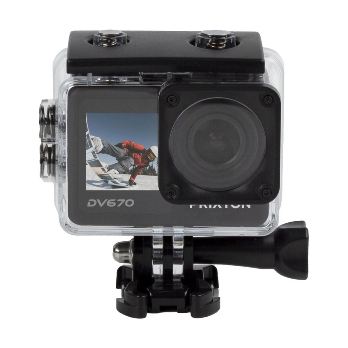 Kamery z logo – prixton dv670 kamera sportowa 4k z dwoma ekranami 2pa17390_f1 Prixton DV670 kamera sportowa 4K z dwoma ekranami 2pa17390_f1