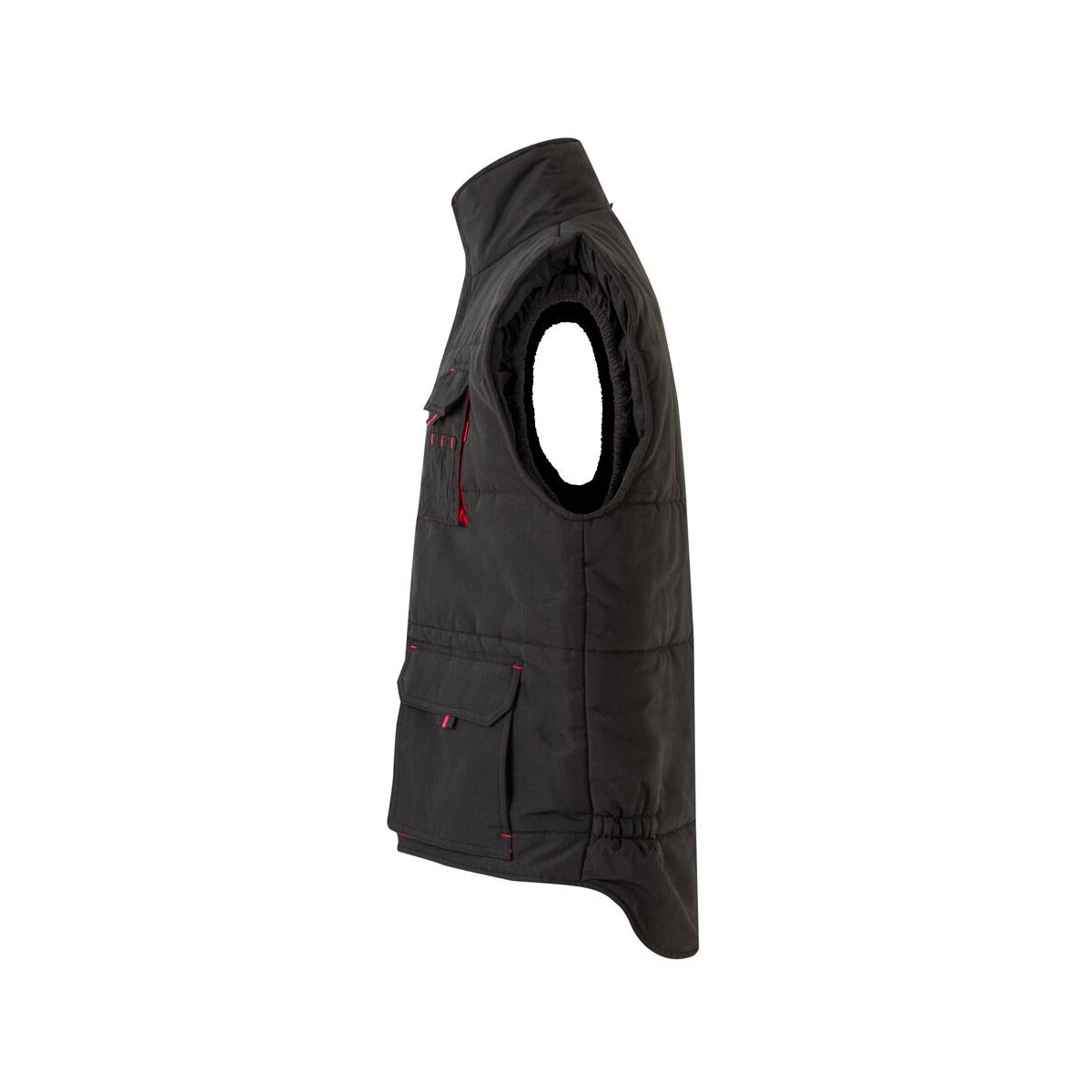 Kamizelki z logo – vl nergal. wyściełana kamizelka z wieloma kieszeniami (220 g/m²), poliester (100%) 36082_233-c VL NERGAL. Wyściełana kamizelka z wieloma kieszeniami (220 g/m²), poliester (100%) 36082_233-c