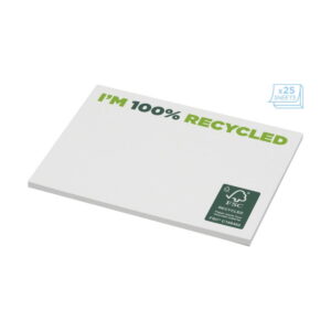 Karteczki samoprzylepne z recyklingu o wymiarach 100 x 75 mm Sticky-Mate® 2128701_e1