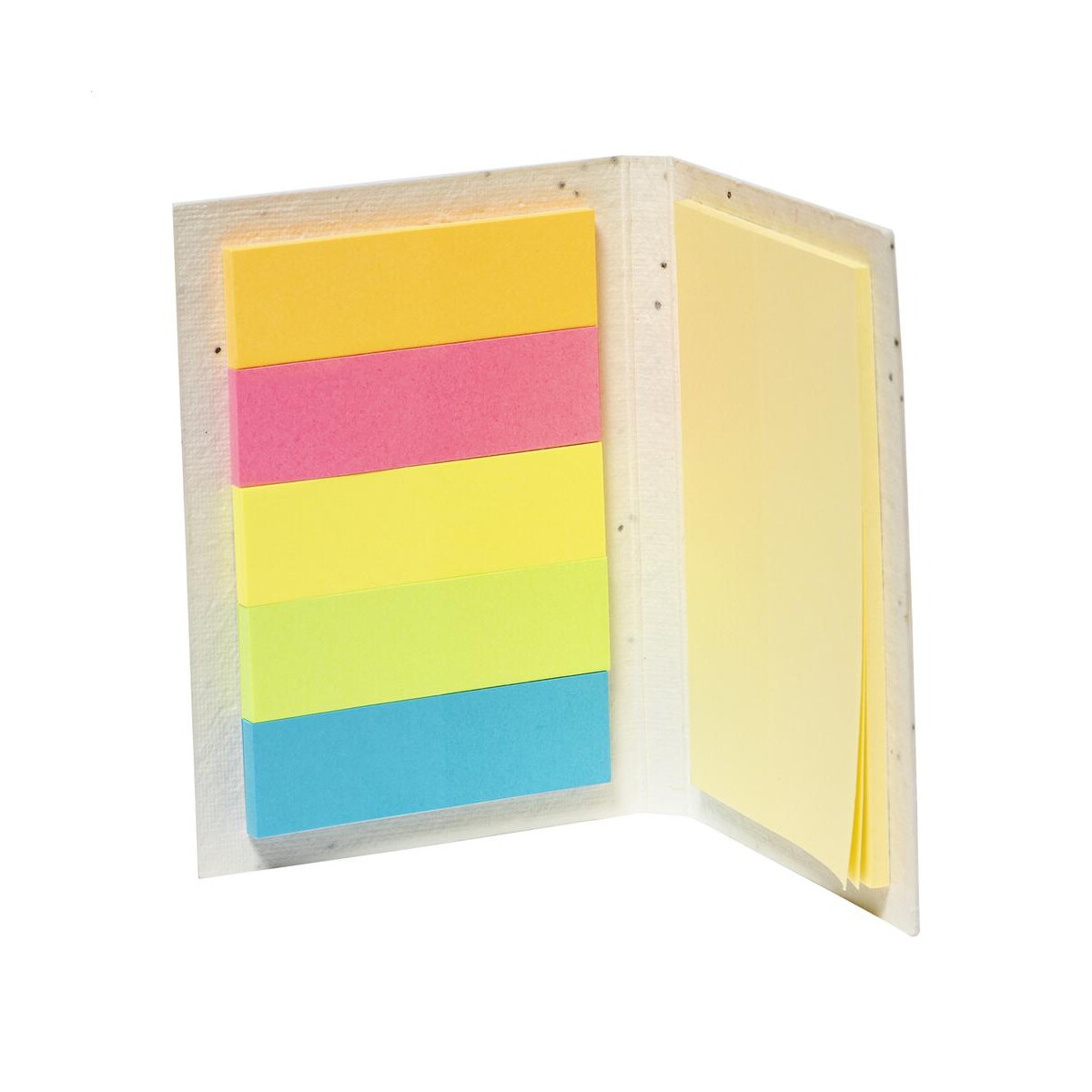 Karteczki samoprzylepne z logo – semilla notatnik z karteczkami samoprzylepnymi z papieru nasiennego AP734047-01 Semilla notatnik z karteczkami samoprzylepnymi z papieru nasiennego AP734047-01