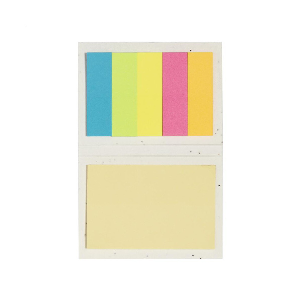 Karteczki samoprzylepne z logo – semilla notatnik z karteczkami samoprzylepnymi z papieru nasiennego AP734047-01__A Semilla notatnik z karteczkami samoprzylepnymi z papieru nasiennego AP734047-01__A