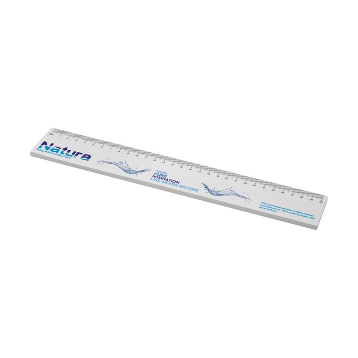 Karteczki samoprzylepne z logo – sticky-mate® recycled sticky notes with printed 30 cm ruler 21301011 Sticky-Mate® recycled sticky notes with printed 30 cm ruler 21301011