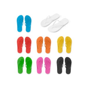 MAUPITI S / M. Wygodne kapcie z podeszwą z PE i paskiem z PVC 95084_set