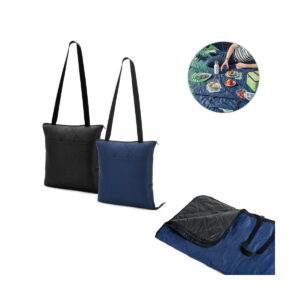 GRADY. Składany koc piknikowy z rPET i PEVA 99162_set