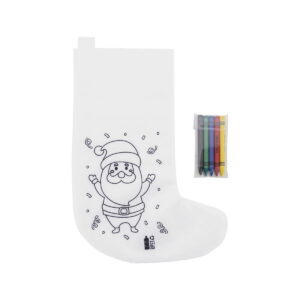 Julfar Gift Skarpeta świąteczna do kolorowania AP800041