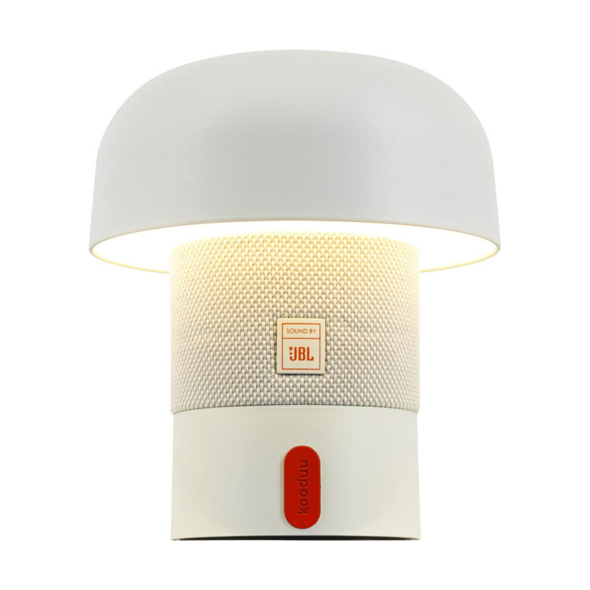 Kooduu Sensa Play Mini przenośny głośnik JBL i lampa – biała 12445101 Kooduu Sensa Play Mini przenośny głośnik JBL i lampa - biała