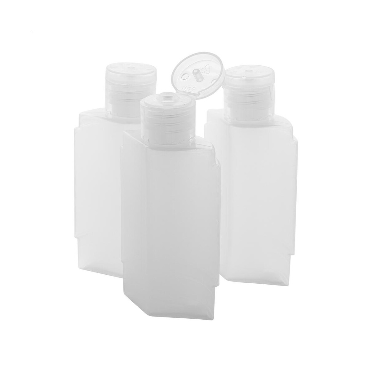 Kosmetyczki z logo – cosmair zestaw butelek kosmetycznych rabs AP800184-01__C Cosmair Zestaw butelek kosmetycznych RABS AP800184-01__C