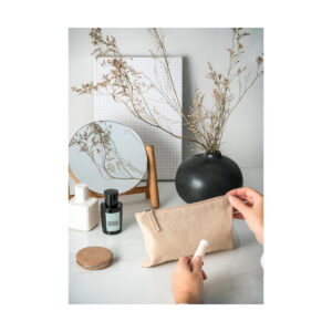 MILLIE. Etui wielofunkcyjna bawełnę pochodzącą (70% rPET) z poliester z recyklingu (30%) (140 g/m²) 92077_amb