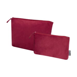 Swift zestaw aksamitnych kosmetyczek z recyklingu z certyfikatem GRS 12076922