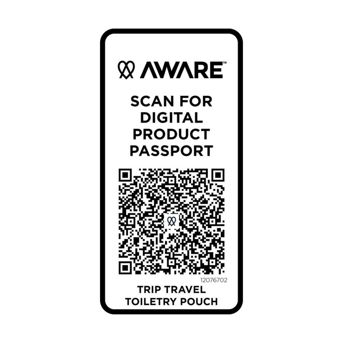 Kosmetyczki z logo – trip aware™, kosmetyczka podróżna wykonana z materiałów z recyklingu, 2 l 12076702_e2 Trip Aware™, kosmetyczka podróżna wykonana z materiałów z recyklingu, 2 l 12076702_e2