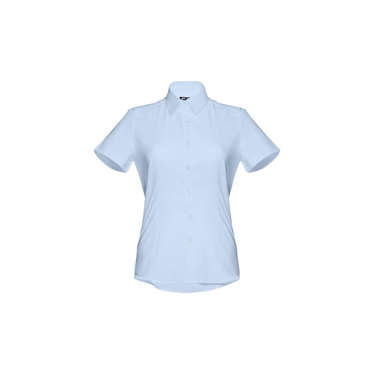 Koszule z logo – thc london women. damska koszula oxford z krótkim rękawem 30158_124 THC LONDON WOMEN. Damska koszula oxford z krótkim rękawem 30158_124