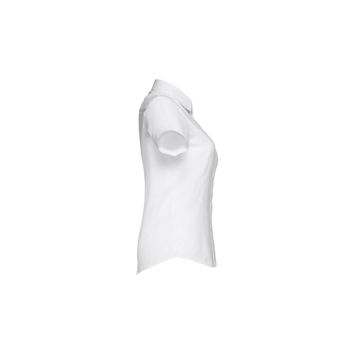 Koszule z logo – thc london women wh. damska koszula oxford z krótkim rękawem. kolor biały 30201_106-c THC LONDON WOMEN WH. Damska koszula oxford z krótkim rękawem. Kolor biały 30201_106-c