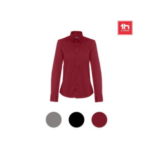 THC PARIS WOMEN. Popelinowa koszula z długim rękawem dla kobiet 30152_set