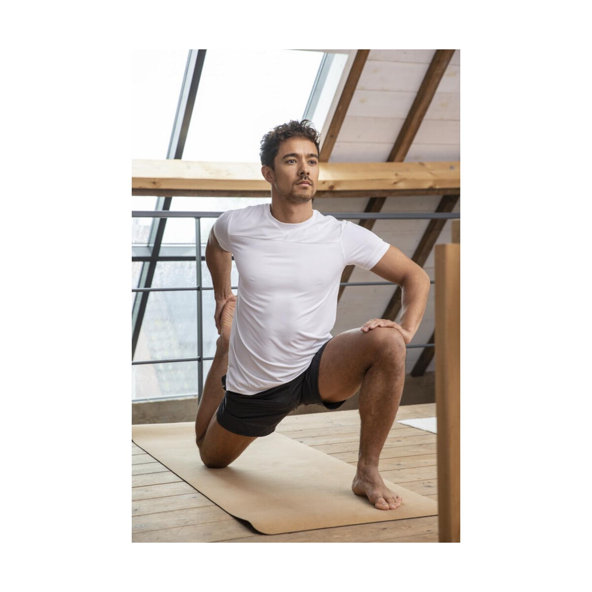 Koszulki z logo – borax luźna koszulka męska z certyfikatem recyklingu grs 3752201_m1 Borax luźna koszulka męska z certyfikatem recyklingu GRS 3752201_m1