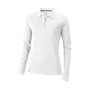 Damskie polo Oakville z długim rękawem 3808701