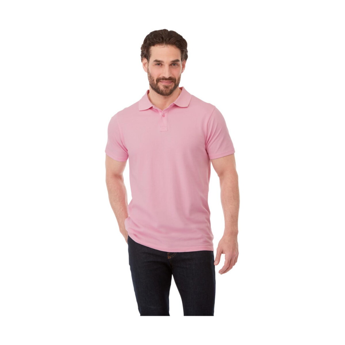 Koszulki z logo – helios – koszulka męska polo z krótkim rękawem 3810601_m2 Helios - koszulka męska polo z krótkim rękawem 3810601_m2