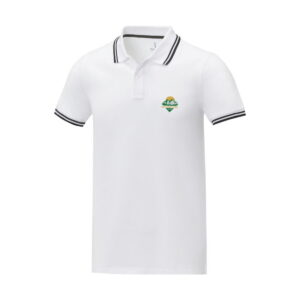 Męska koszulka polo Amarago z kontrastowymi paskami i krótkim rękawem 3810801_eb_y2