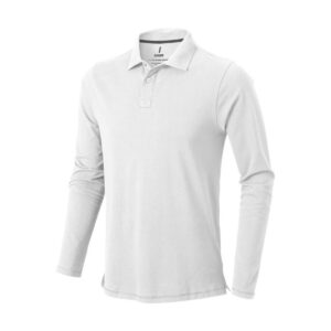 Męskie polo Oakville z długim rękawem 3808601