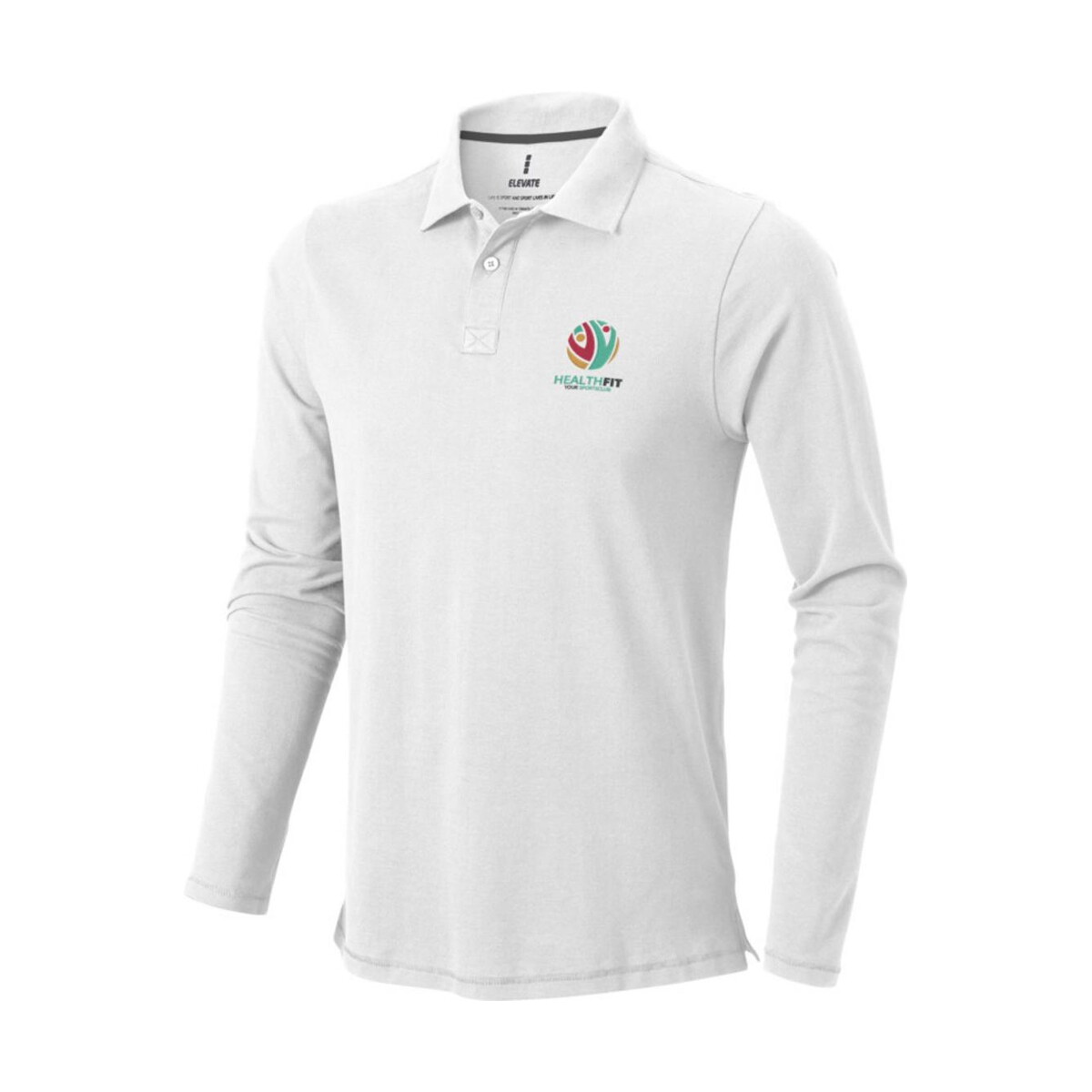 Koszulki z logo – męskie polo oakville z długim rękawem 3808601_eb_y3 Męskie polo Oakville z długim rękawem 3808601_eb_y3