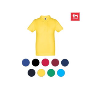 THC ADAM KIDS. Bawełniana koszulka polo z krótkim rękawem dla dzieci (unisex) 30173_a