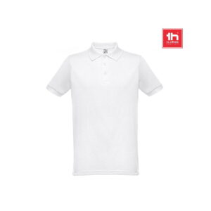 THC BERLIN WH. Męska koszulka polo z krótkim rękawem. Kolor biały 30175_set