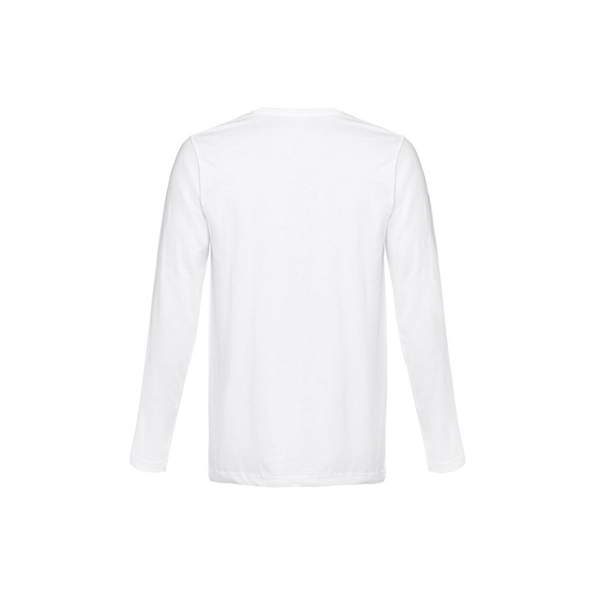 Koszulki z logo – thc bucharest wh. męski bawełniany t-shirt z długim rękawem 30123_106-b THC BUCHAREST WH. Męski bawełniany T-shirt z długim rękawem 30123_106-b